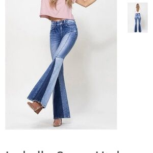 Chic Blue Flare Jeans for Women